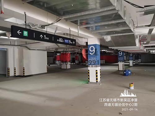 無錫交通標(biāo)線哪家最好？飛揚市政無錫車位劃線項目順利完工