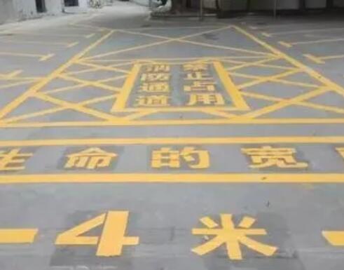 道路劃線，車位劃線，停車位劃線